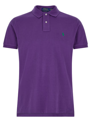 Polo de algodón morado