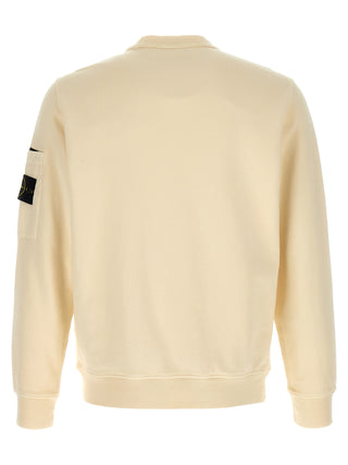 Beige Cotton Sweatshirt