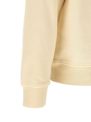 Beige Cotton Sweatshirt
