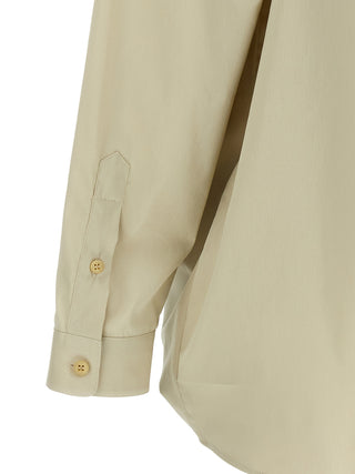 Beige Cotton Blouse