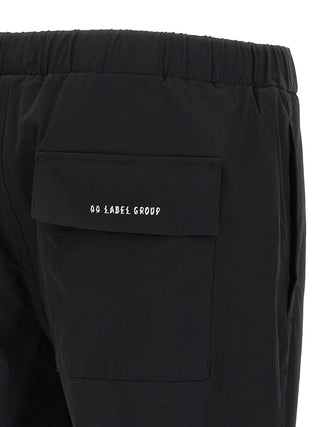 Pantalones deportivos de poliamida negros