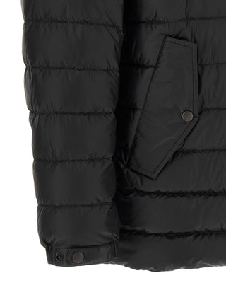 Black Polyamide Parka