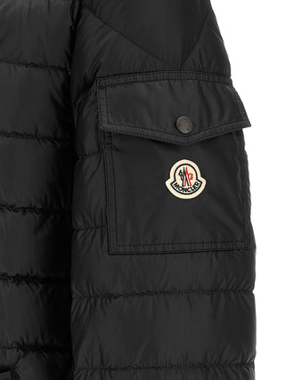 Black Polyamide Parka