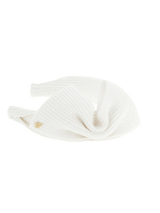 White Papier Headband