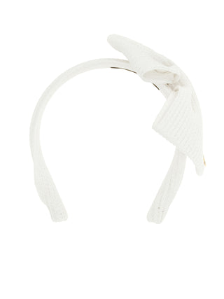 White Papier Headband