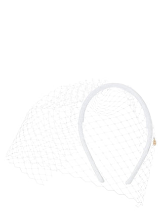 White Polyamide Headband