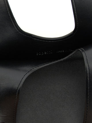 Black Cowhide Handbag