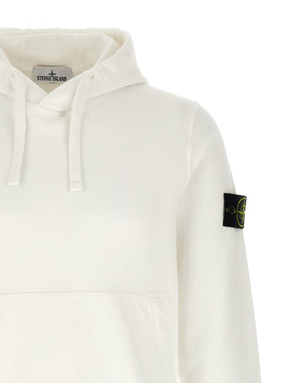 White Cotton Sweatshirt
