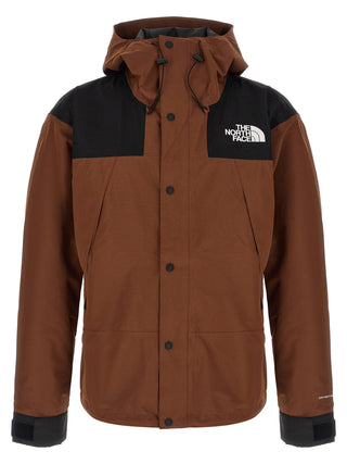 Brown Polyester Shell Jacket