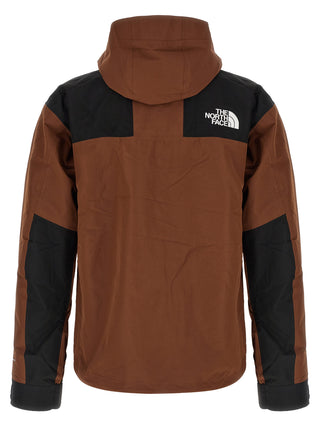 Brown Polyester Shell Jacket