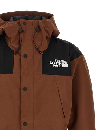 Brown Polyester Shell Jacket