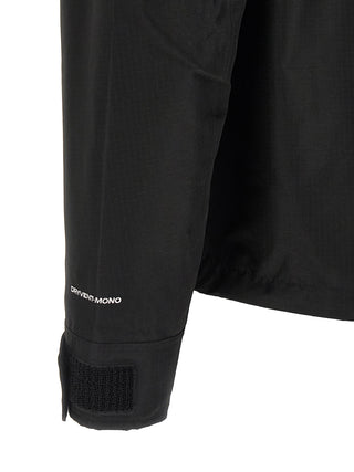 Black Polyester Shell Jacket