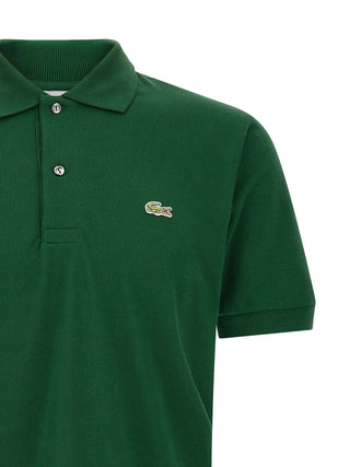 Bicolor Cotton Polo Shirt