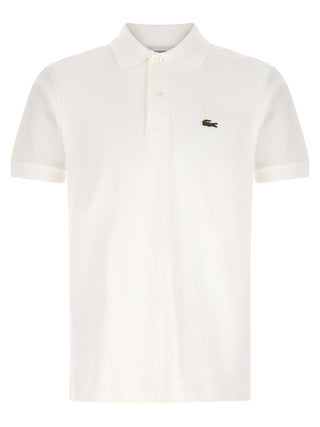 White Cotton Polo Shirt