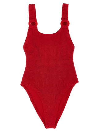 Multicolor Polyamide One-Piece Swimsuit