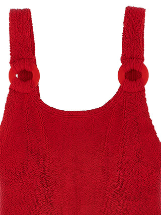 Multicolor Polyamide One-Piece Swimsuit