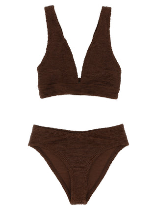 Brown Polyamide Bikini