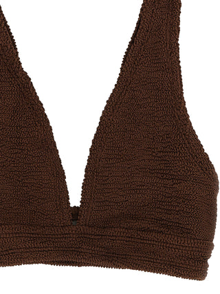Brown Polyamide Bikini