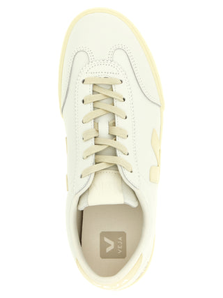 Zapatillas blancas de piel de becerro