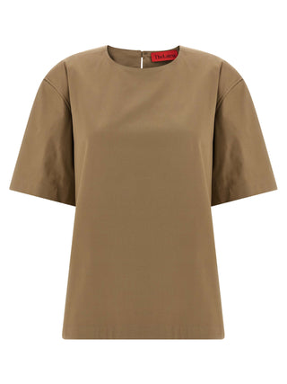 Brown Cotton T-Shirt