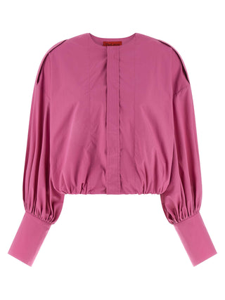 Fuchsia Cotton Blouse