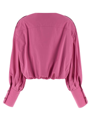 Fuchsia Cotton Blouse