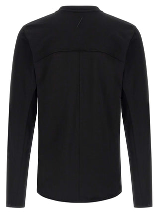 Blusa negra de algodón