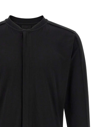 Blusa negra de algodón