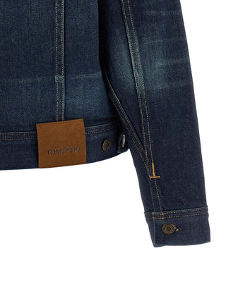 Blue Cotton Denim Jacket