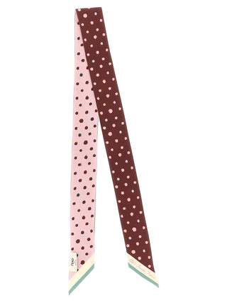 Multicolor Silk Foulard