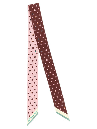 Multicolor Silk Foulard