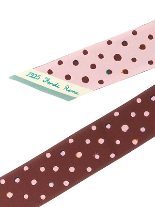 Multicolor Silk Foulard