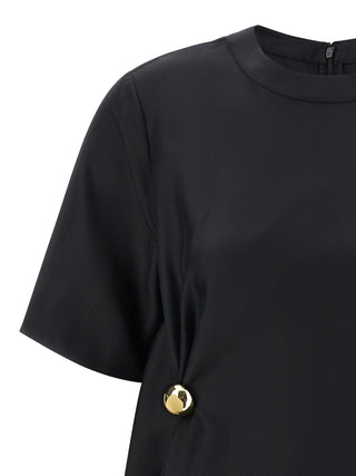 Black Silk Blouse