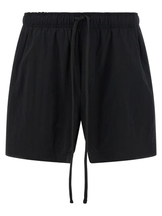 Black Nylon Shorts