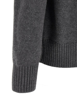 Gray Wool Cardigan