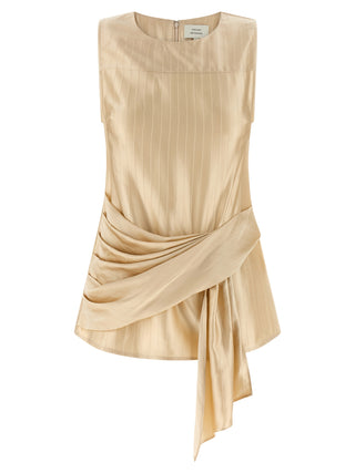 Camisa beige de viscosa