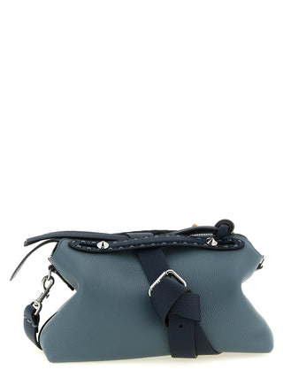 Blue Calfskin Handbag