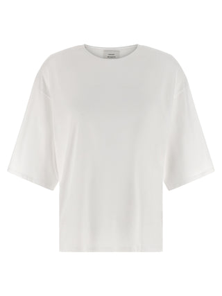Camiseta de algodón blanca