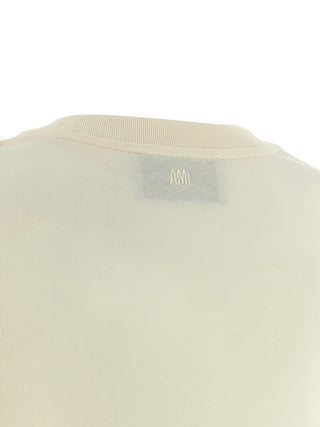 Beige Cotton T-Shirt
