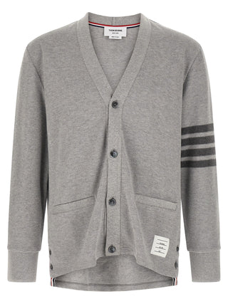 Gray Cotton Cardigan