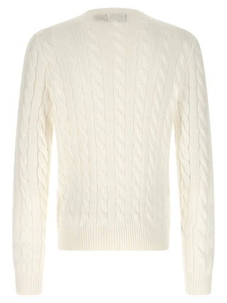 White Cotton Cardigan