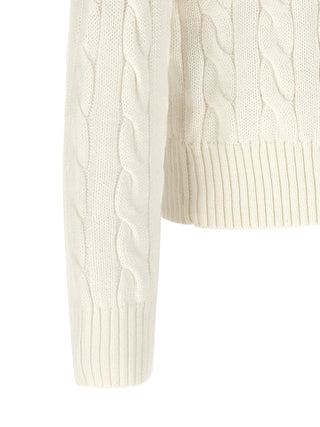 White Cotton Cardigan