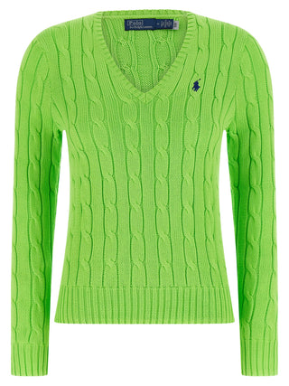 Bicolor Cotton Cardigan
