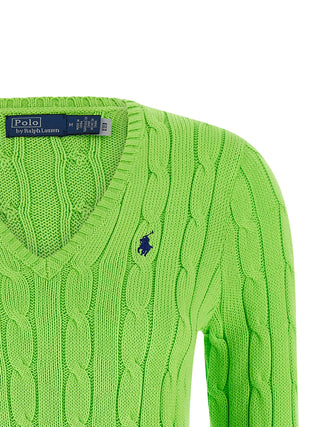 Bicolor Cotton Cardigan