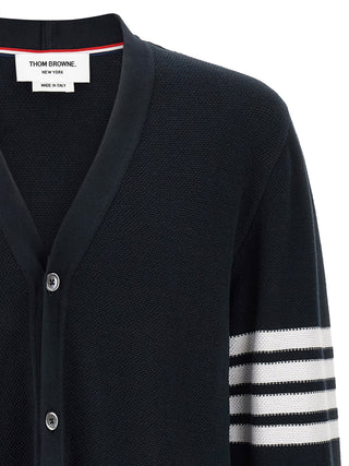 Blue Cotton Cardigan
