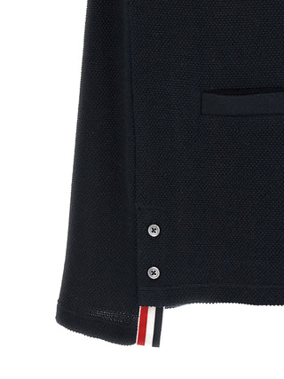 Blue Cotton Cardigan