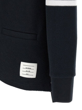 Blue Cotton Cardigan