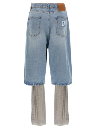 Multicolor Cotton Bermuda Shorts