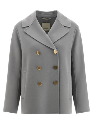 Gray Virgin Wool Blazer
