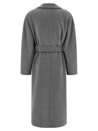 Gray Virgin Wool Coat